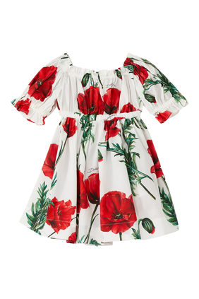 Happy Garden Poppy Dress